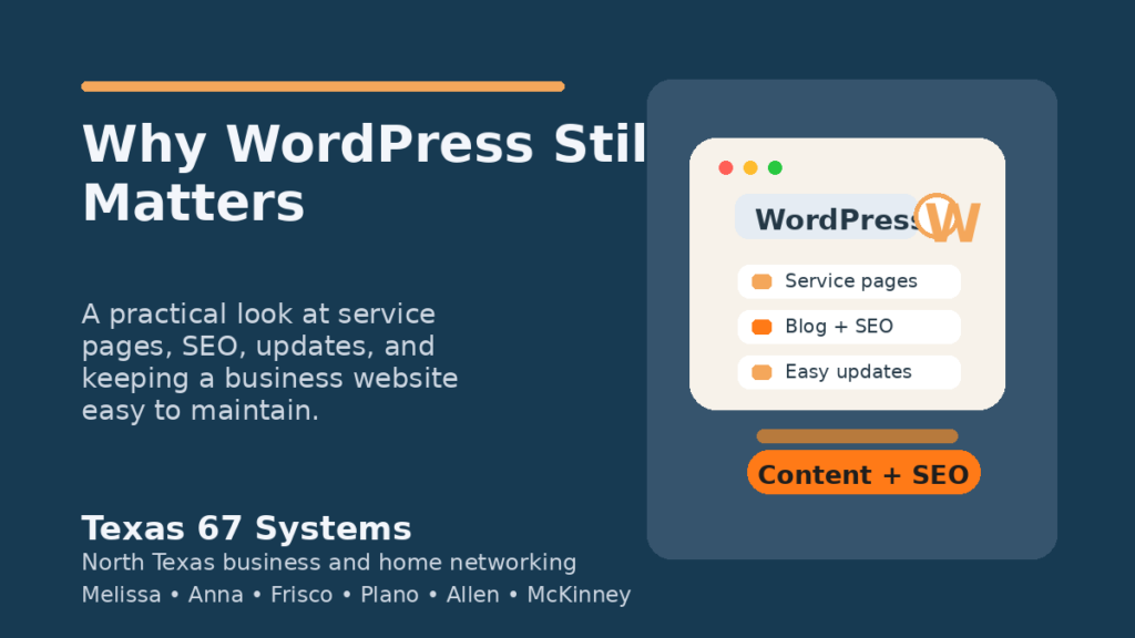 Featured image for Why WordPress Still Matters for Small Business Websites